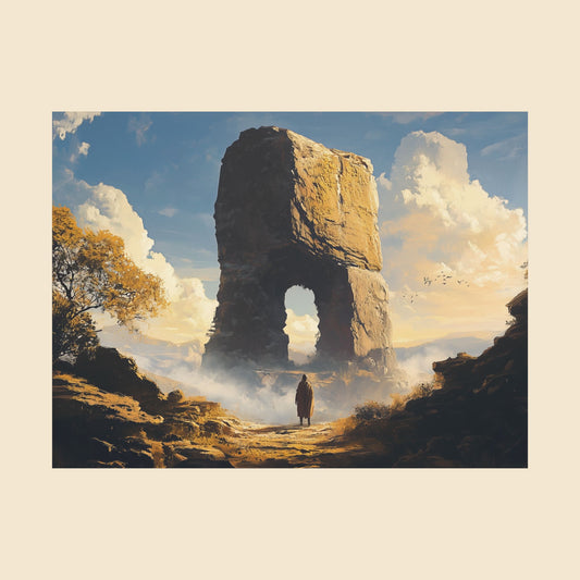 "The Straight Path" Matte Print
