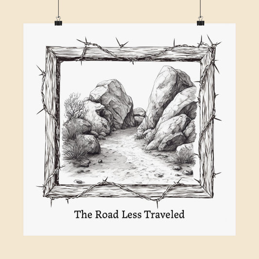 "The Road Less Traveled" Matte Print