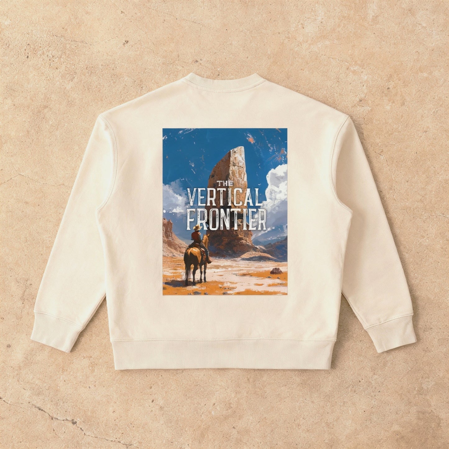 The Vertical Frontier - Heavyweight Crewneck