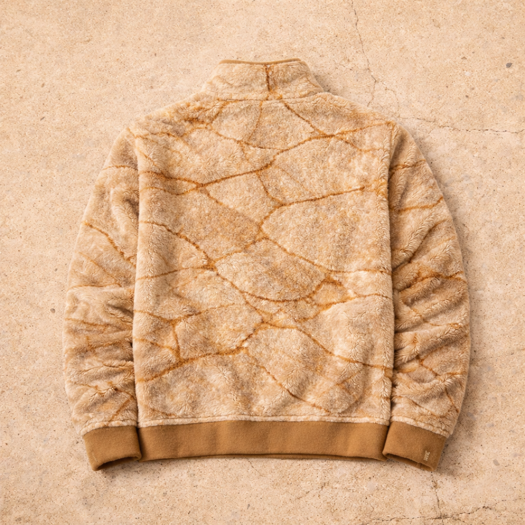 Fracture – Sherpa Fleece Quarter Zip