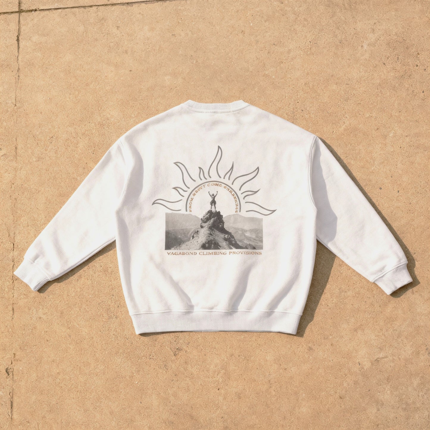 From Grit Comes Greatness - Fleeced Sweatshirt