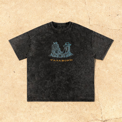 Under Desert Skies - Snow Washed Oversized Tee