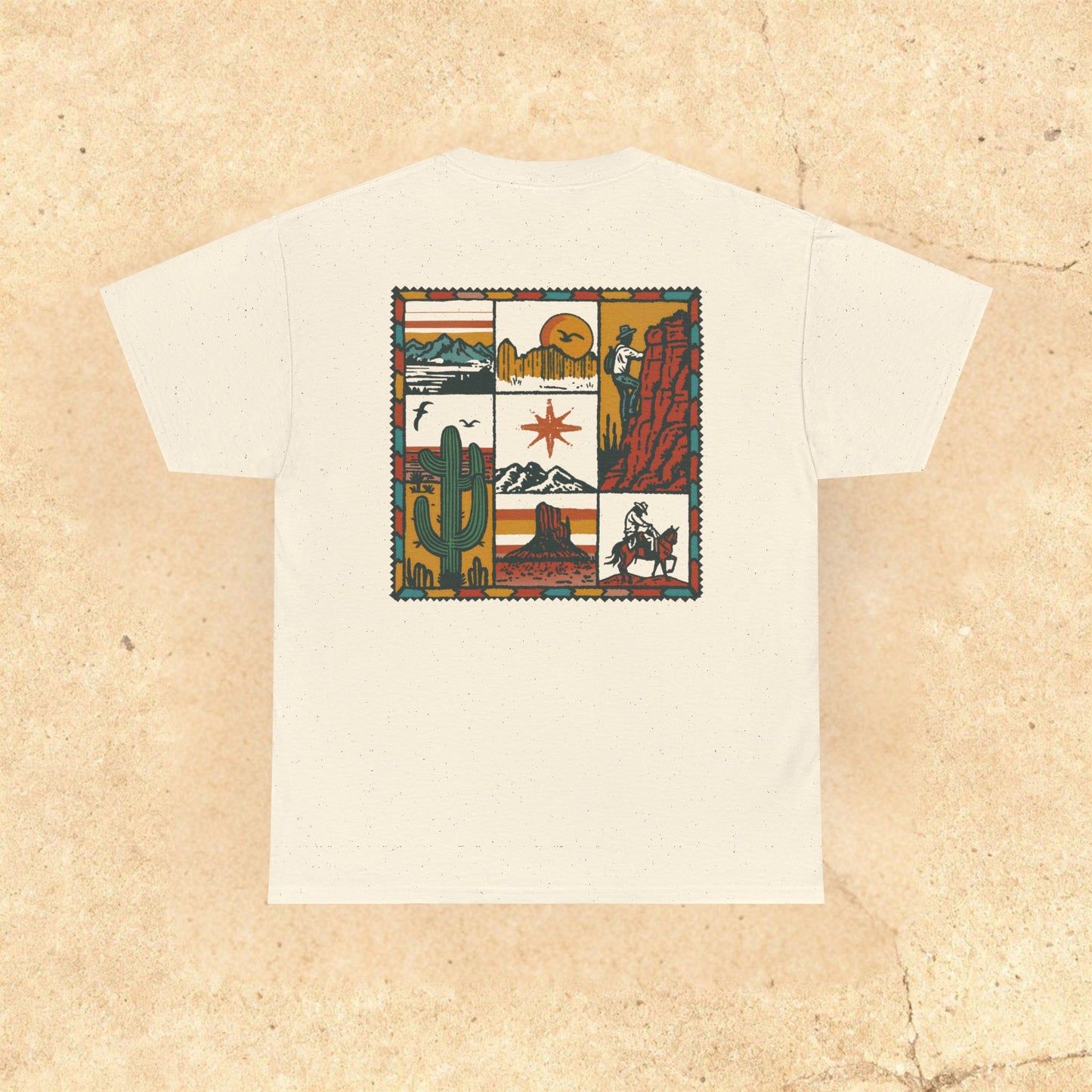 Desert Patchwork Tee