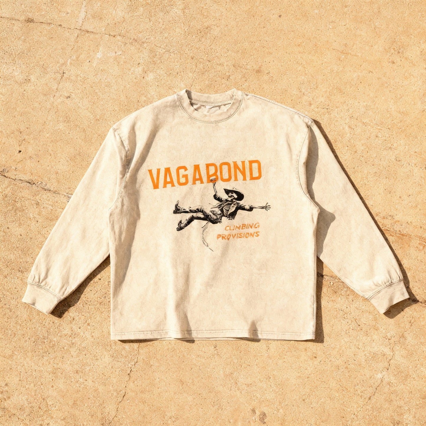 Don't Lose Your Head - Snow Washed Frayed Edge Tee