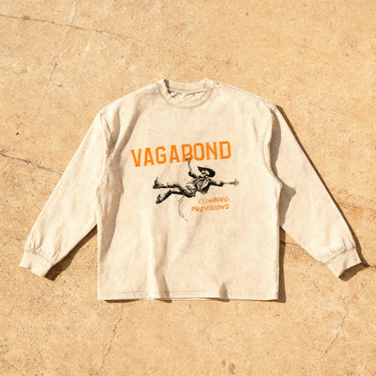 Don't Lose Your Head - Snow Washed Frayed Edge Tee