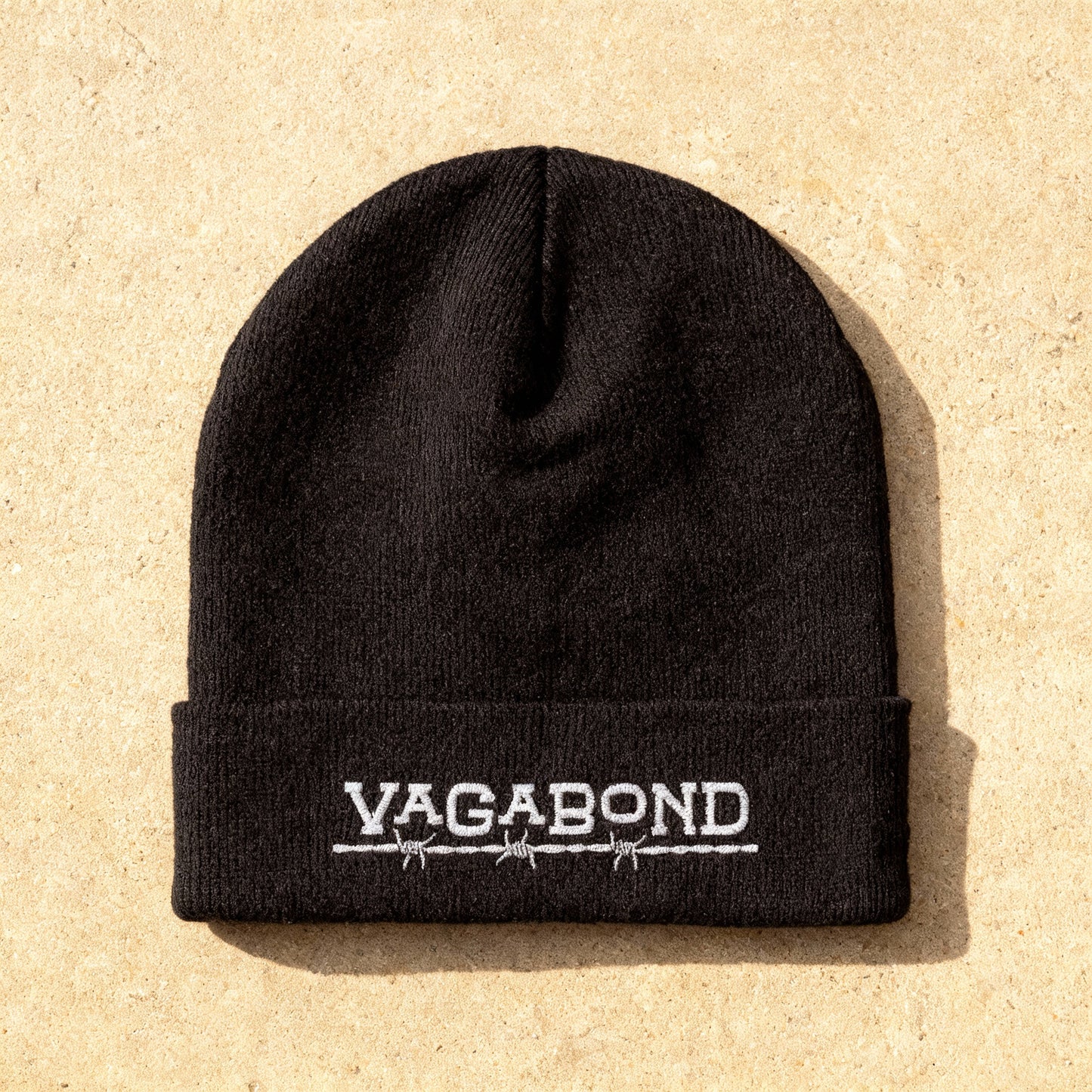 Vagabond Barbed Wire - Cuffed Knit Beanie