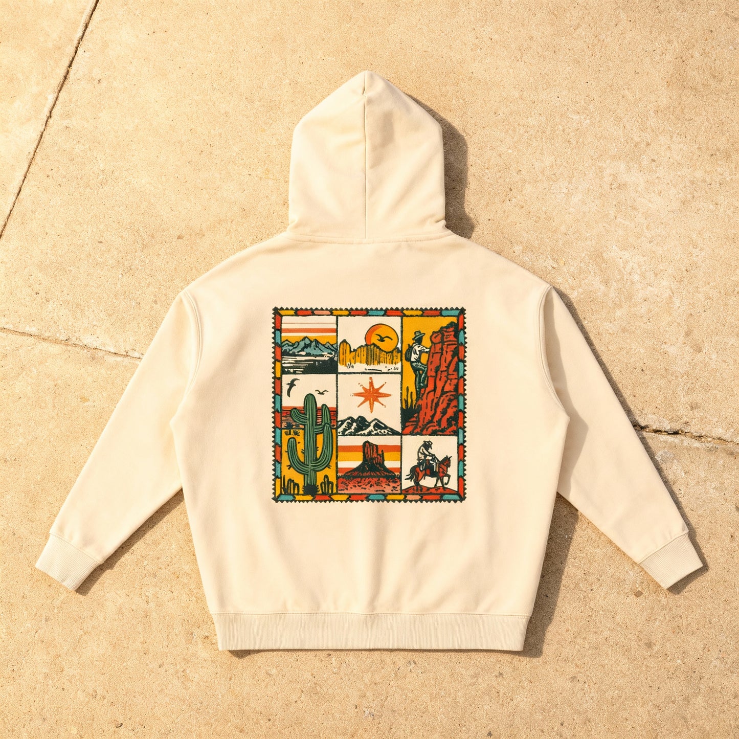 Vagabond Mountain - Essential Heavyweight Hoodie